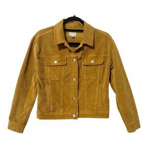 J Crew Women’s Garment-Dyed Golden Brandy Corduroy Jacket Size XXS